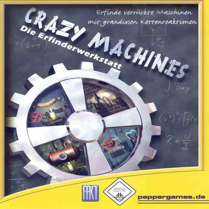 Crazy Machines: Die Erfinderwerkstatt - predn CD obal