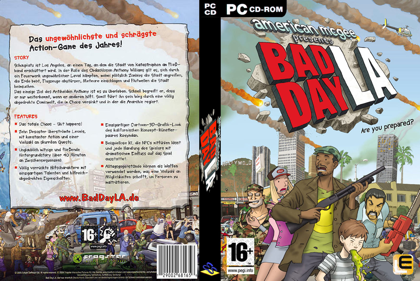 Bad Day L.A. - DVD obal