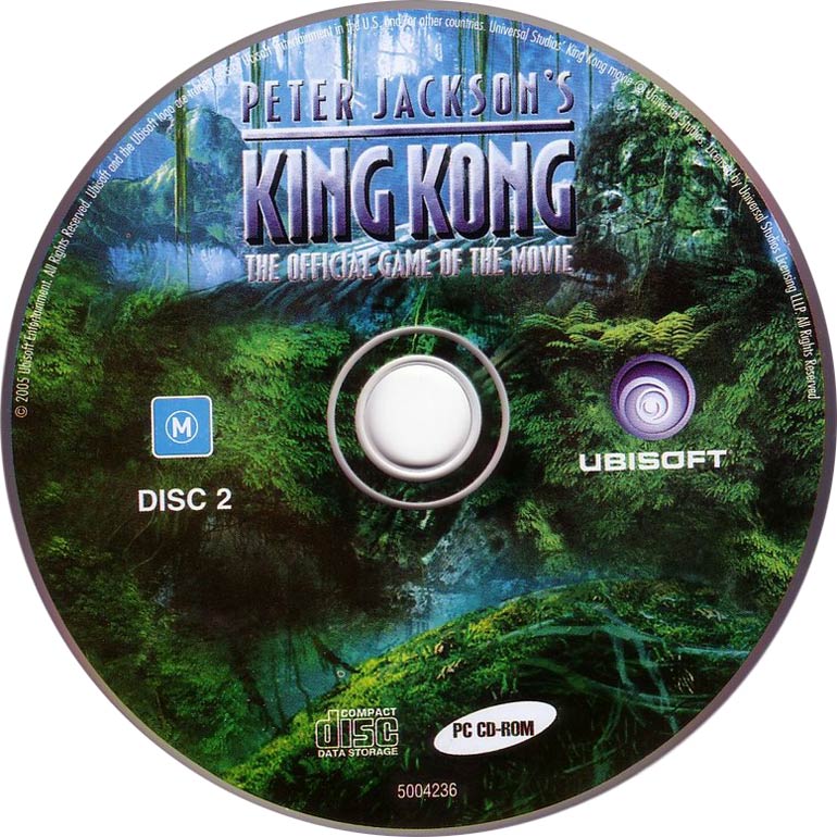 Peter Jackson's King Kong - CD obal 2