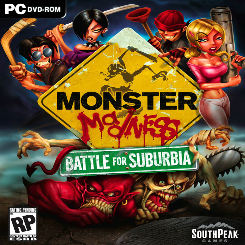 Monster Madness: Battle For Suburbia - predn CD obal