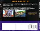 King's Quest 6: Heir Today, Gone Tomorrow - zadn CD obal