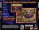 Majesty: The Fantasy Kingdom Sim - zadn CD obal