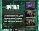 Spycraft: The Great Game - zadn CD obal