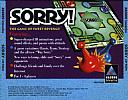 Sorry! - zadn CD obal