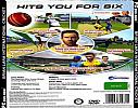 Brian Lara International Cricket 2005 - zadn CD obal