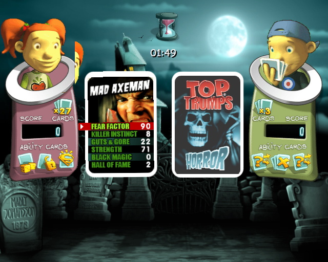 Top Trumps: Horror & Predators - screenshot 2