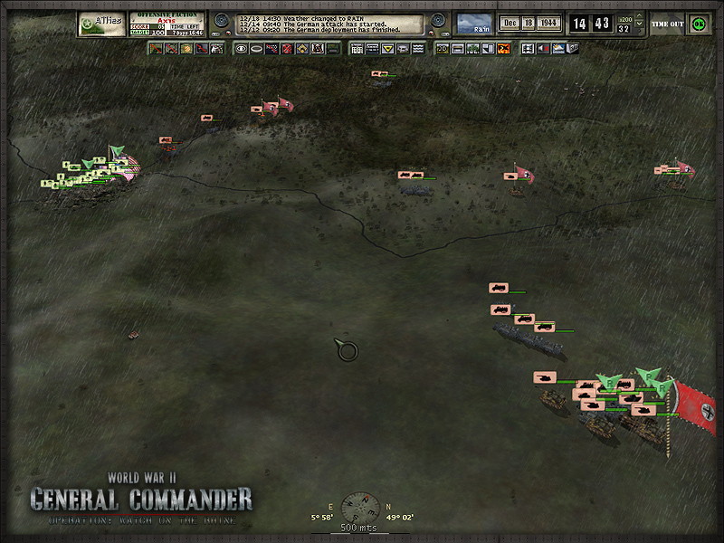 World War II General Commander - Operation: Watch on the Rhine - screenshot 2