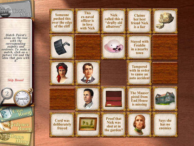 Agatha Christie: Peril at End House - screenshot 1