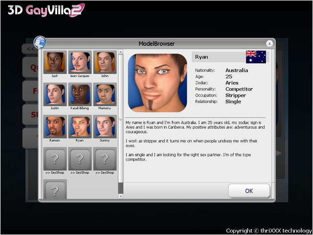 3D GayVilla 2 - screenshot 3