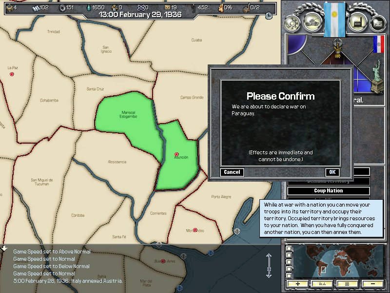 Hearts of Iron - screenshot 22