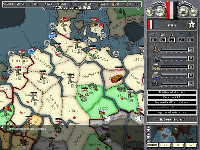 Hearts of Iron - screenshot 12