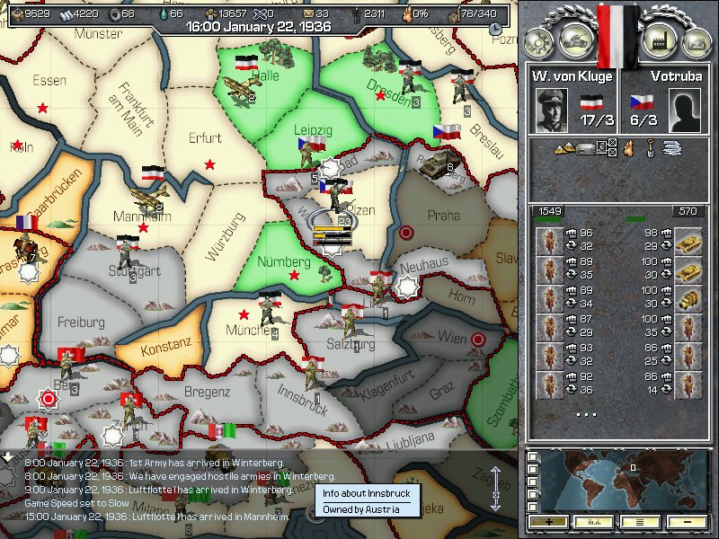 Hearts of Iron - screenshot 10