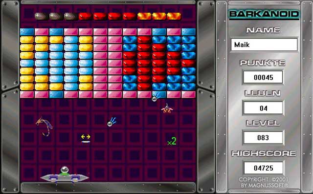 Barkanoid Gold Edition - screenshot 1