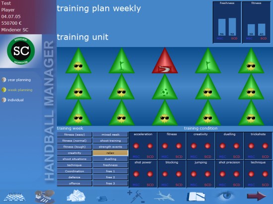 Handball Manager 2005/2006 - screenshot 1