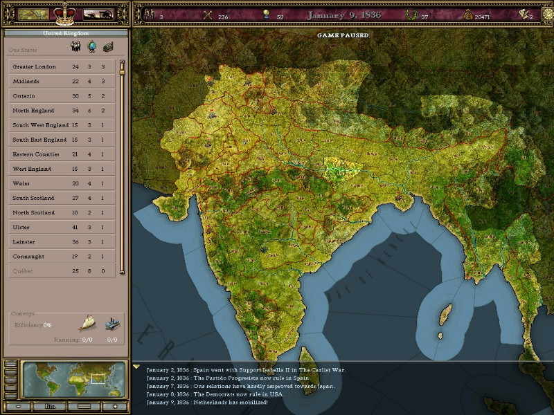 Victoria: An Empire Under the Sun - screenshot 7