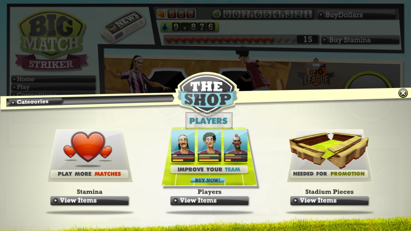 Big Match Striker - screenshot 4