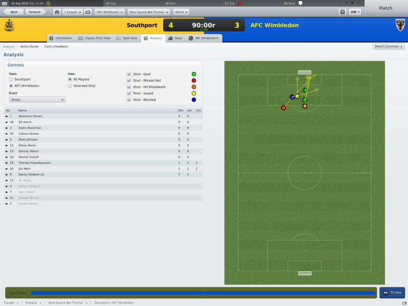 Football Manager 2011 - screenshot 7