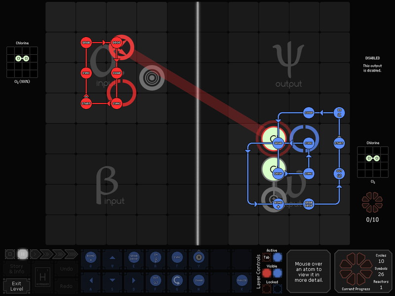 SpaceChem: 63 Corvi - screenshot 2