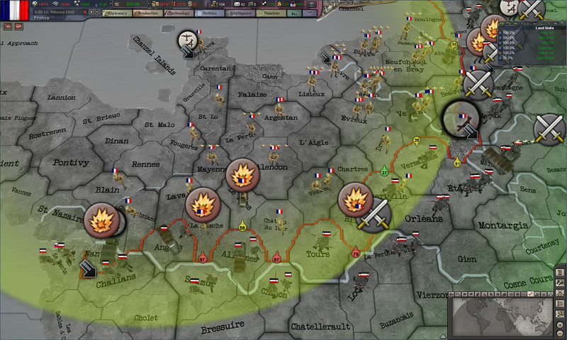 Hearts of Iron 3: Their Finest Hour - screenshot 4