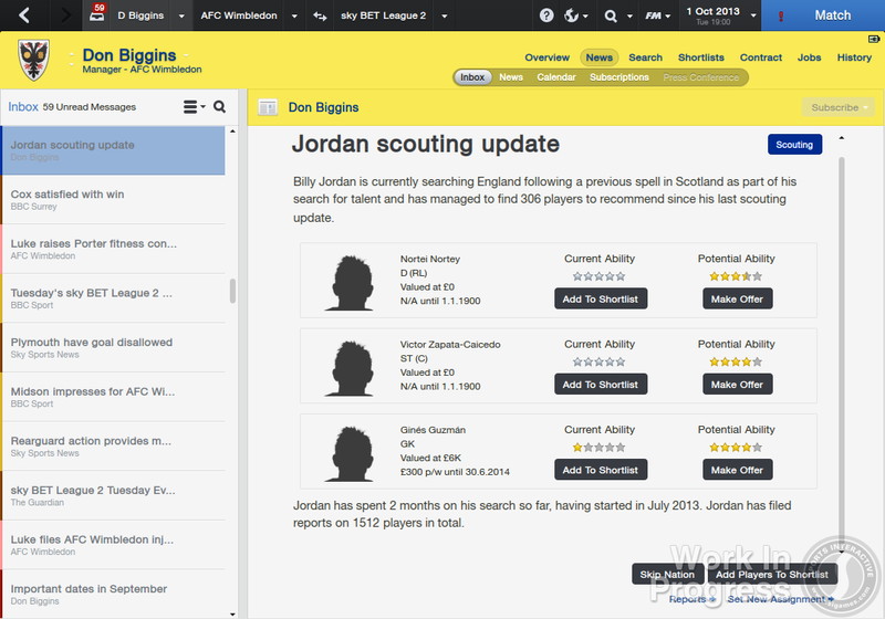 Football Manager 2014 - screenshot 17