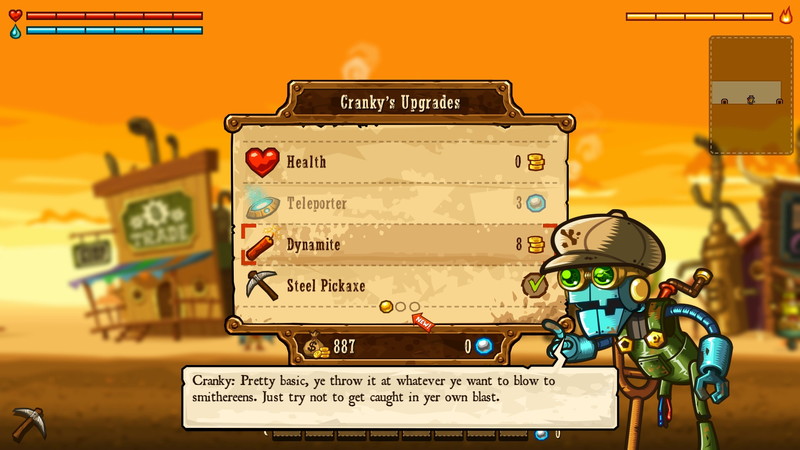 SteamWorld Dig - screenshot 2