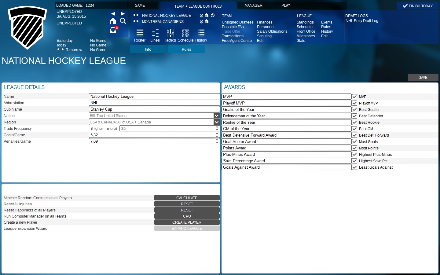 Franchise Hockey Manager 2 - screenshot 12