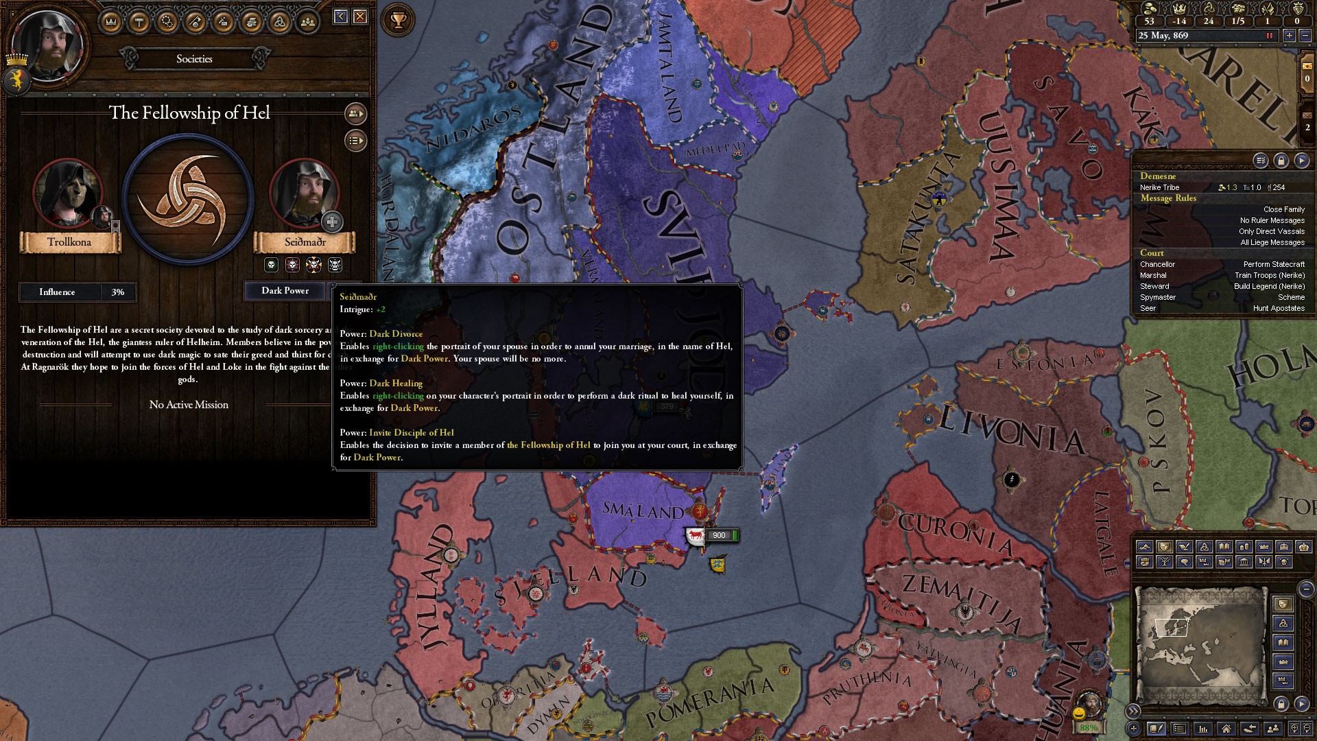 Crusader Kings II: Monks and Mystics - screenshot 2