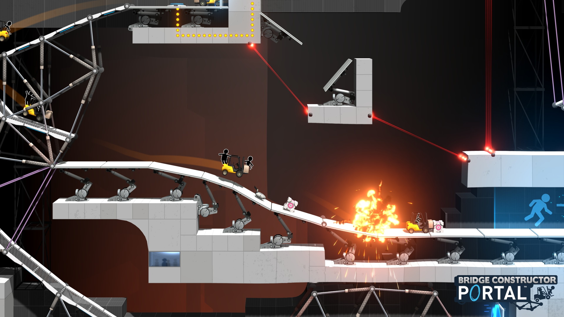 Bridge Constructor Portal - screenshot 9