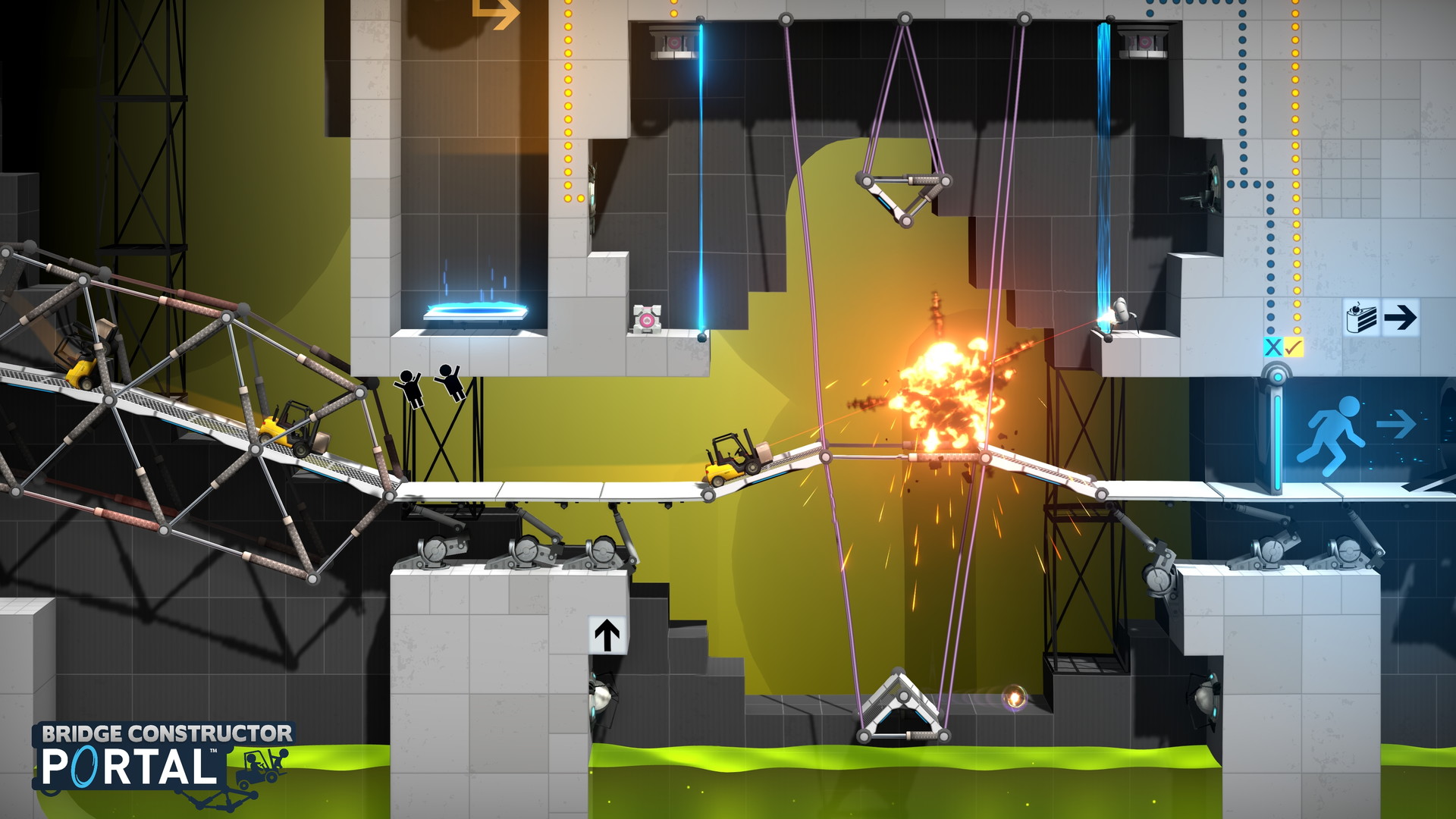 Bridge Constructor Portal - screenshot 6