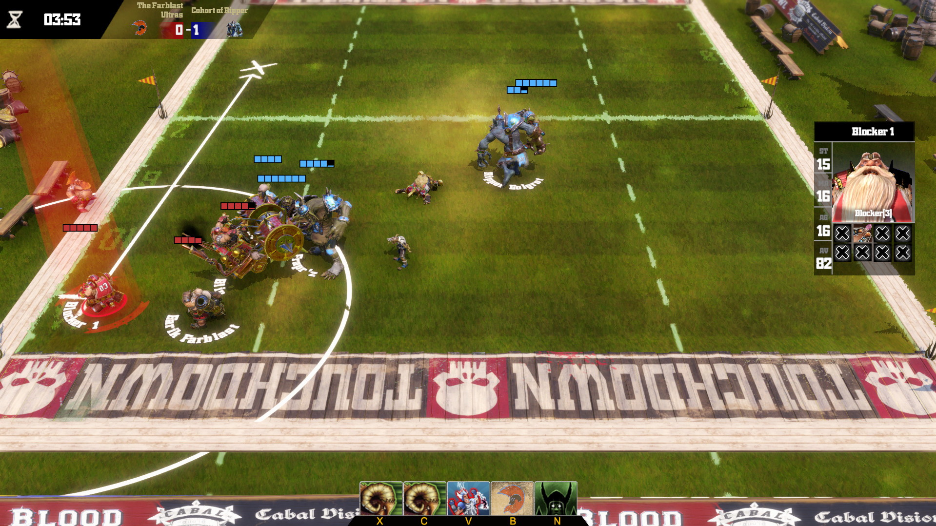 Blood Bowl: Death Zone - screenshot 1