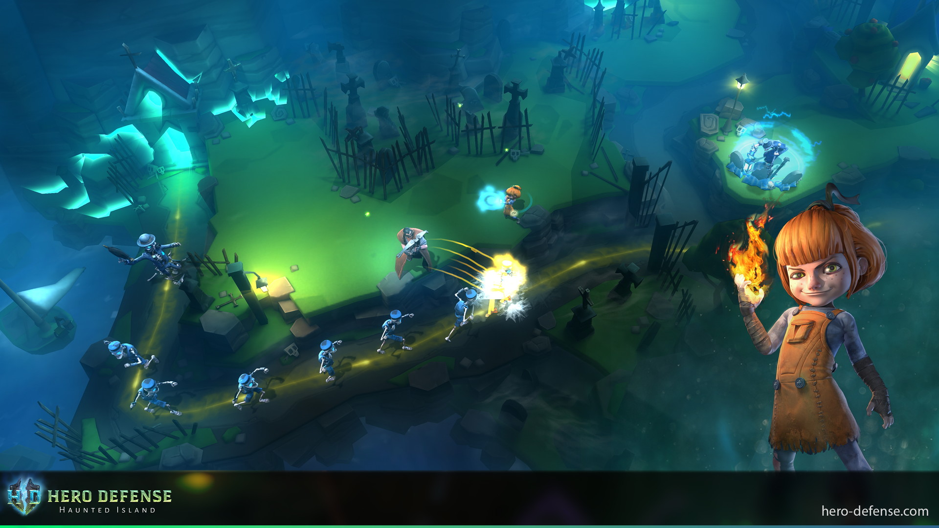 Hero Defense: Haunted Island - screenshot 13