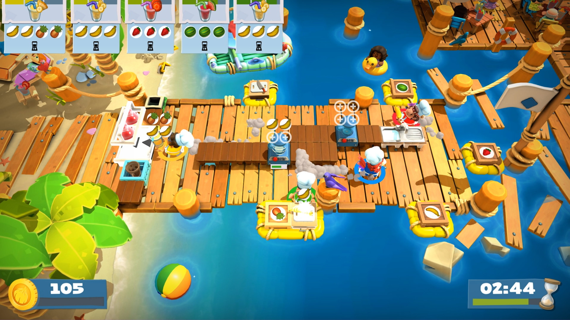 Overcooked! 2: Surf 'n' Turf - screenshot 5