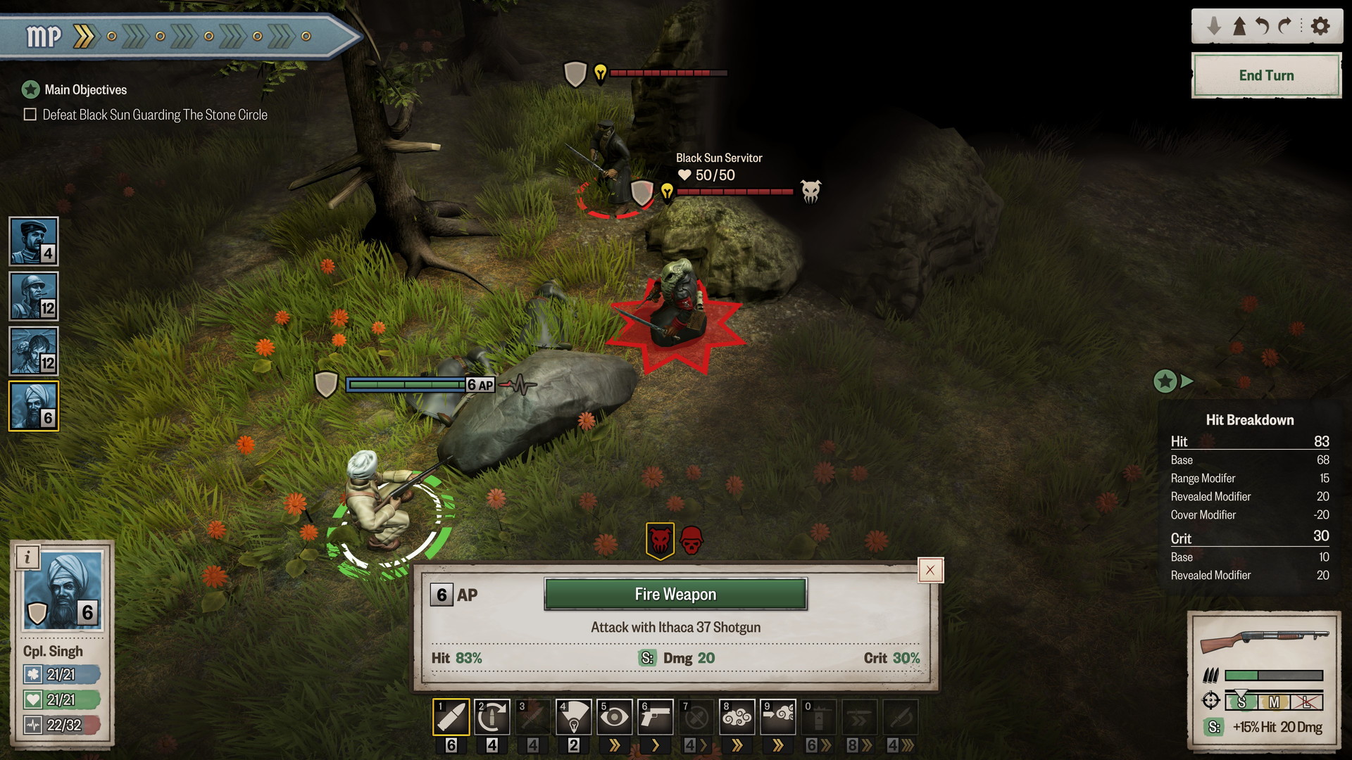 Achtung! Cthulhu Tactics - screenshot 7