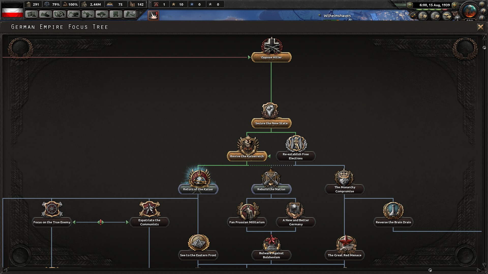 Hearts of Iron IV: Waking the Tiger - screenshot 2