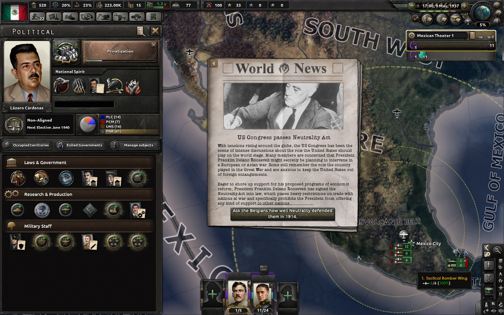 Hearts of Iron IV: Man the Guns - screenshot 5