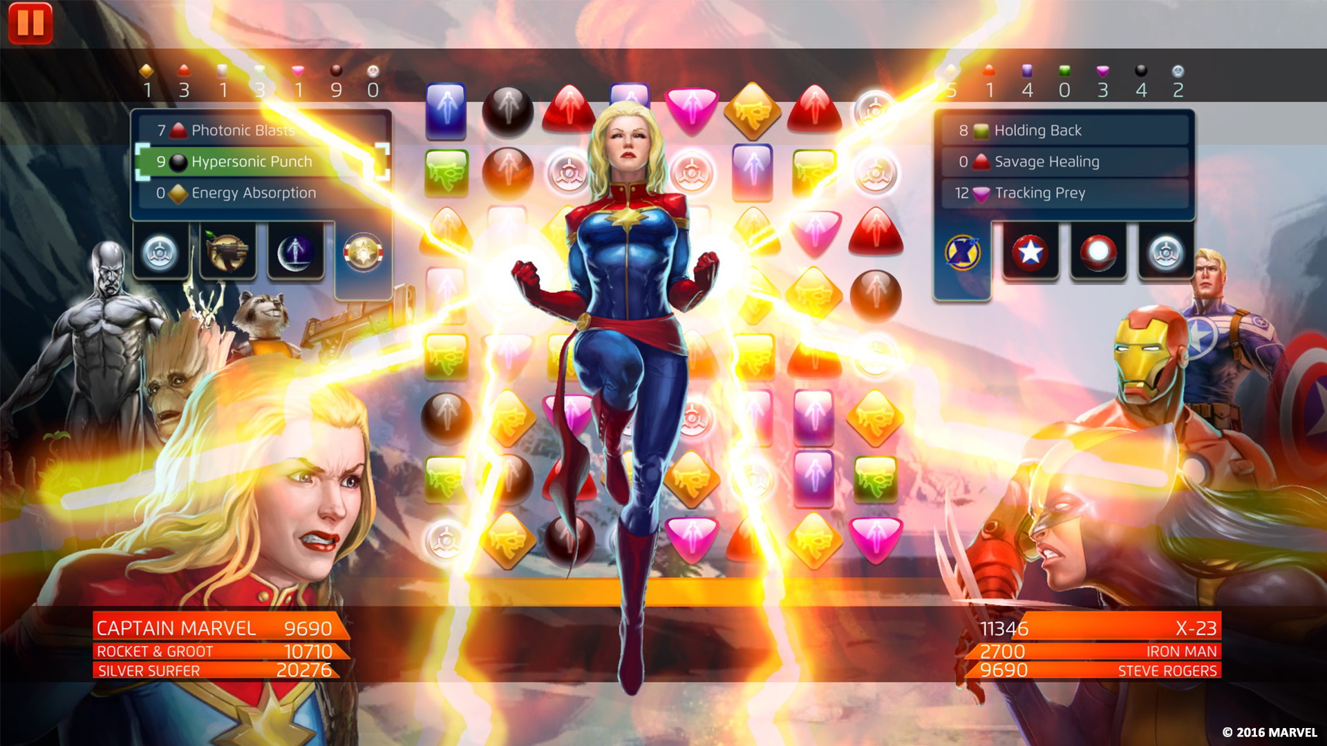 Marvel Puzzle Quest - screenshot 1