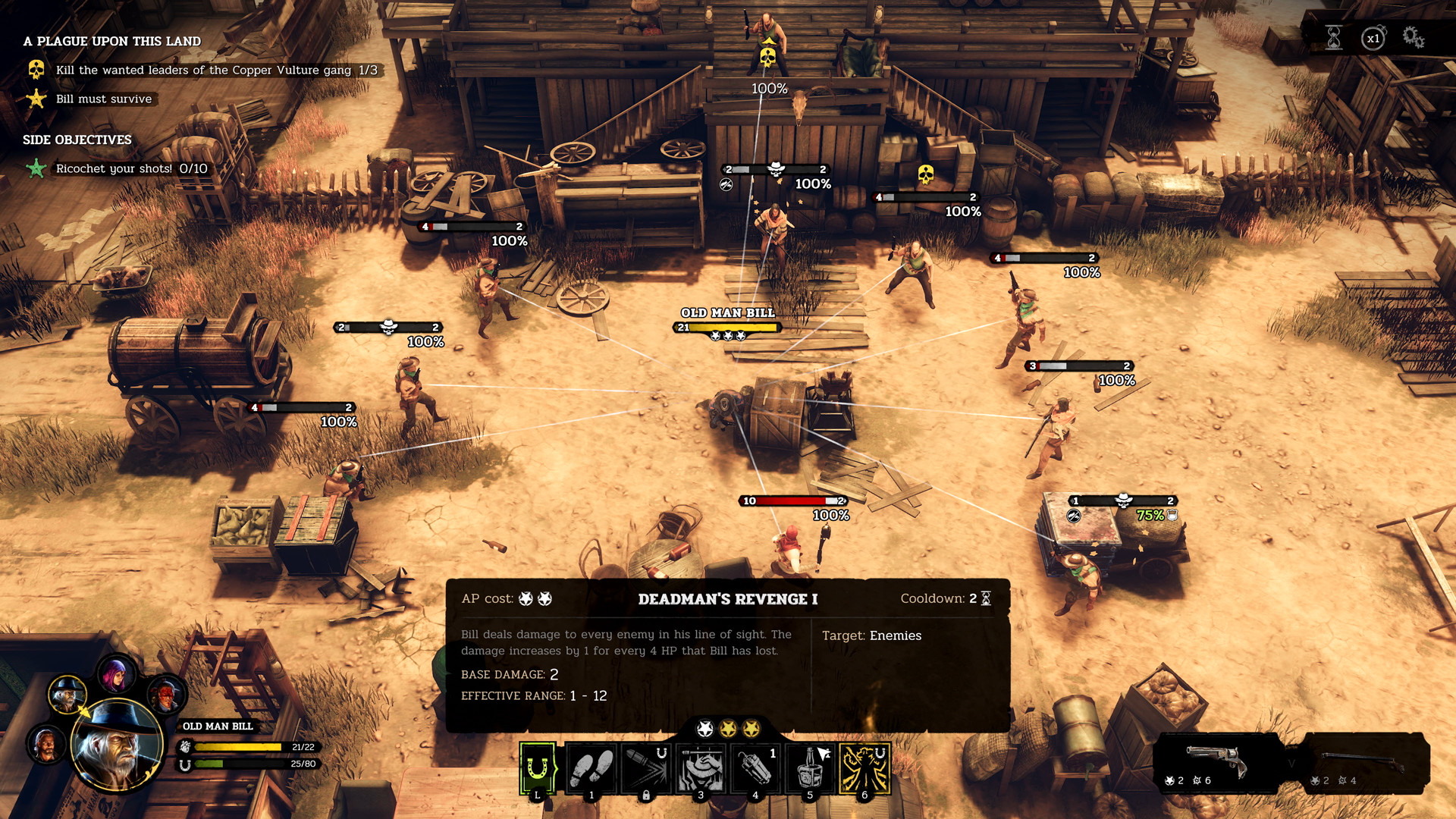 Hard West 2 - screenshot 1