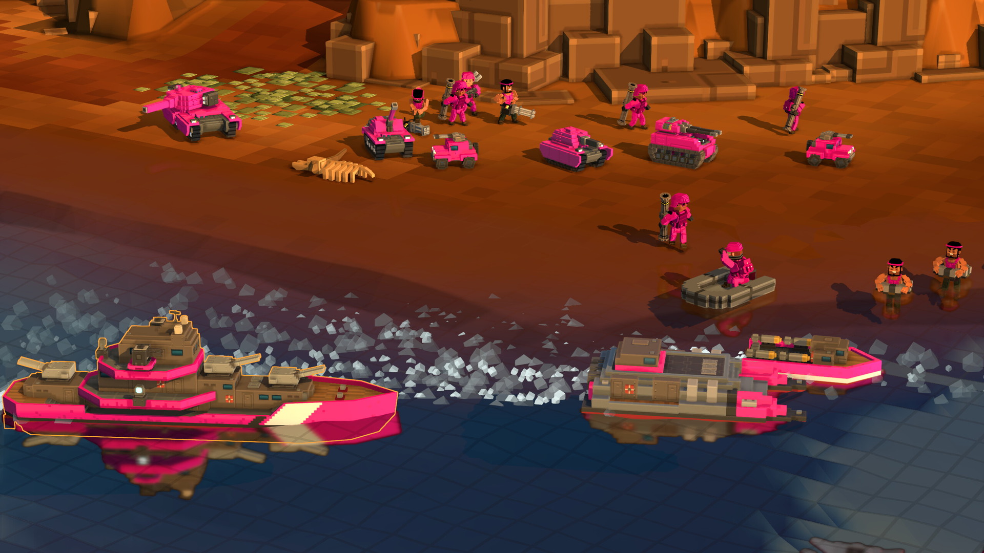 9-Bit Armies: A Bit Too Far - screenshot 3