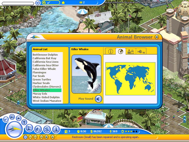 Seaworld Adventure Park Tycoon  - screenshot 1