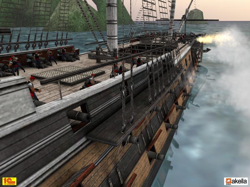 Swashbucklers: Blue & Grey - screenshot 1