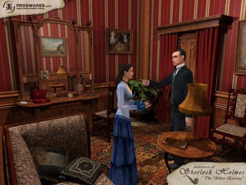 Adventures of Sherlock Holmes: The Silver Earring - screenshot 1