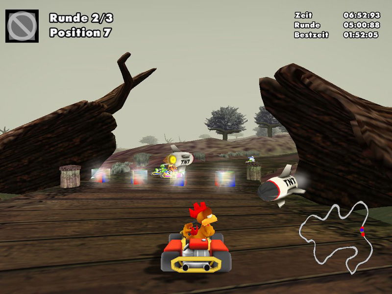 Moorhuhn KART 2 - screenshot 1