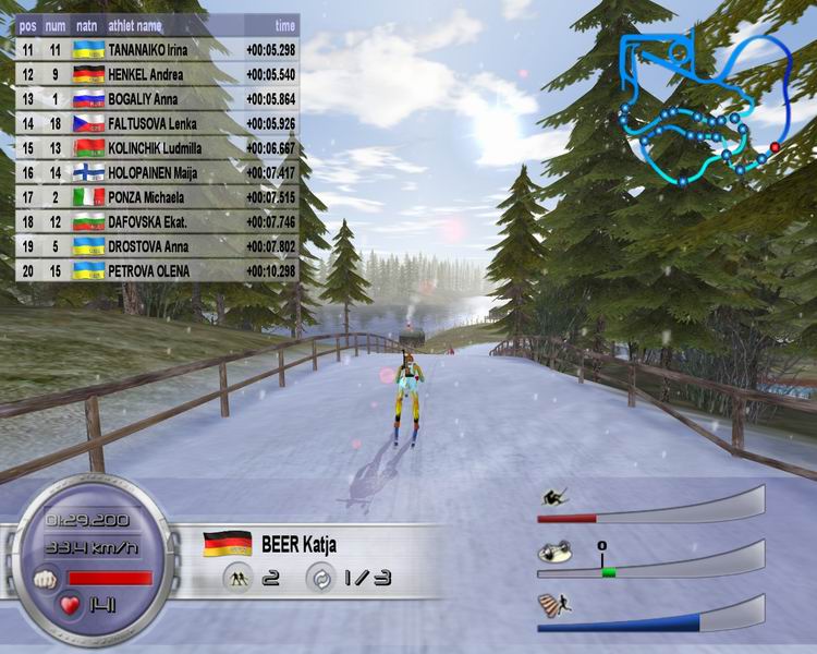 Biathlon 2006 - Go for Gold - screenshot 11
