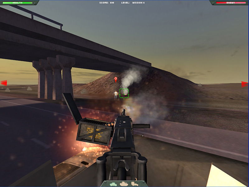 Baghdad Central: Desert Gunner - screenshot 1