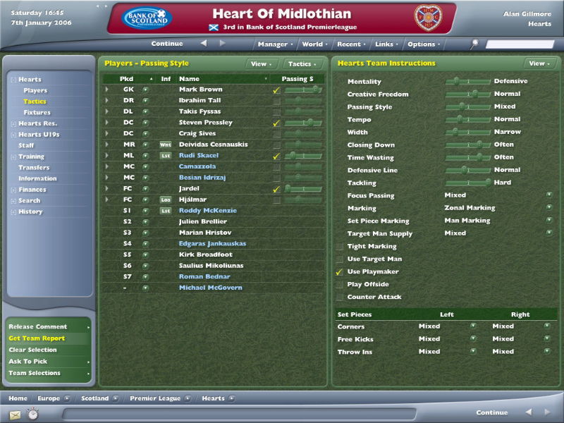 Football Manager 2006 - screenshot 22