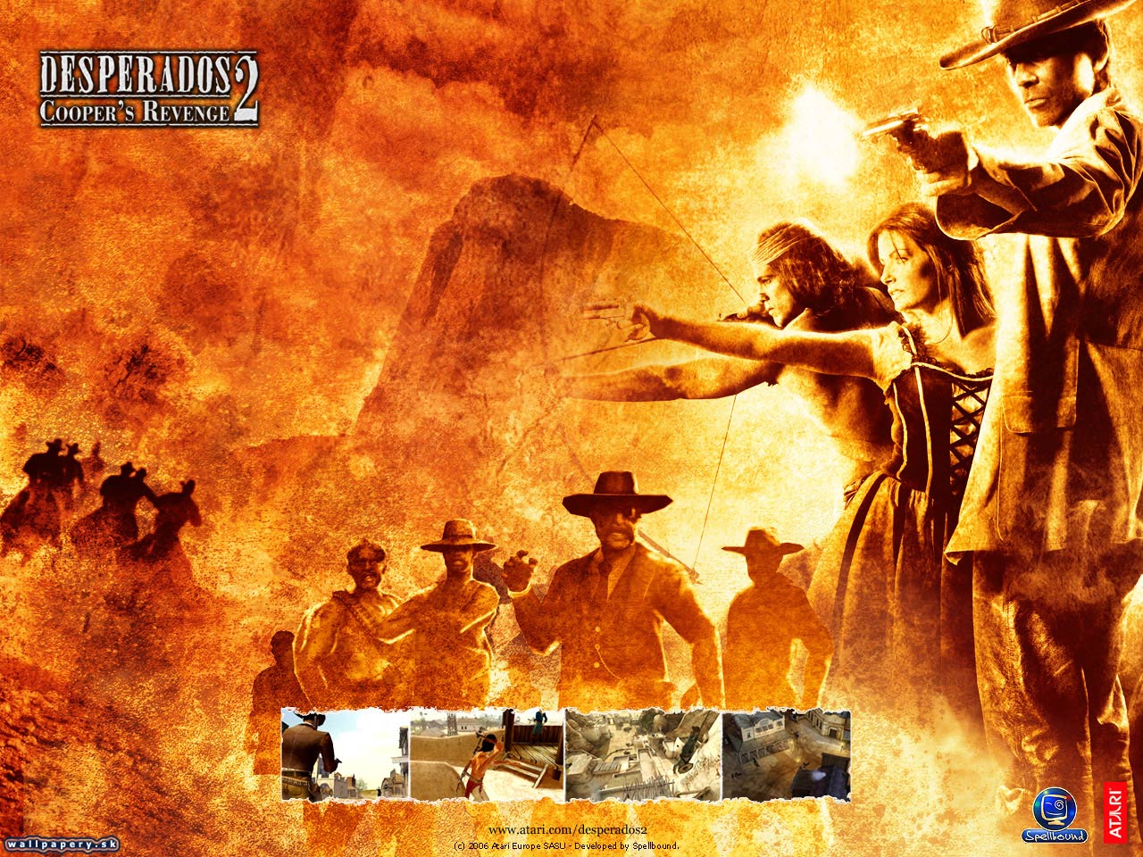 Desperados 2: Cooper's Revenge - wallpaper 1