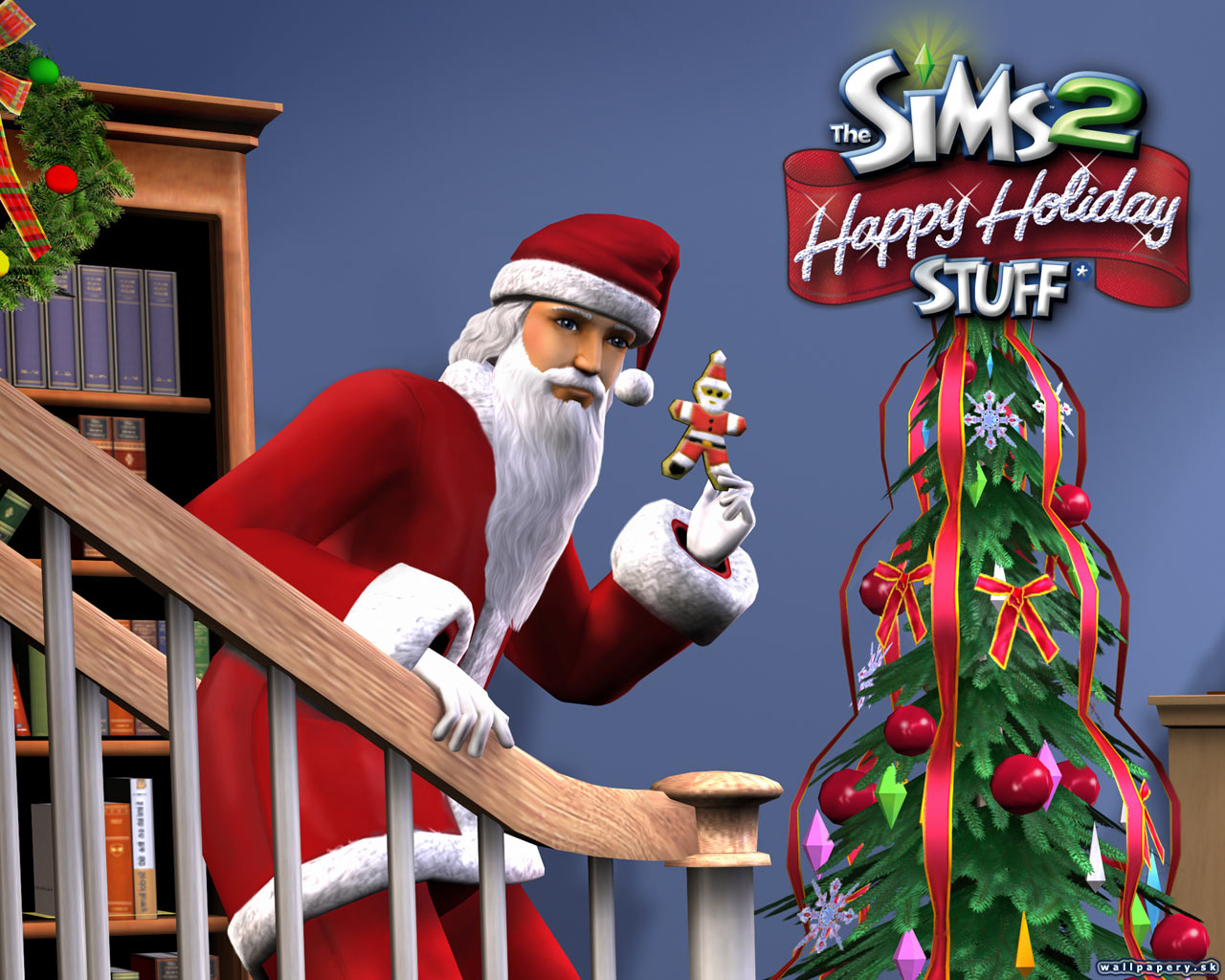 The Sims 2: Happy Holiday Stuff - wallpaper 1