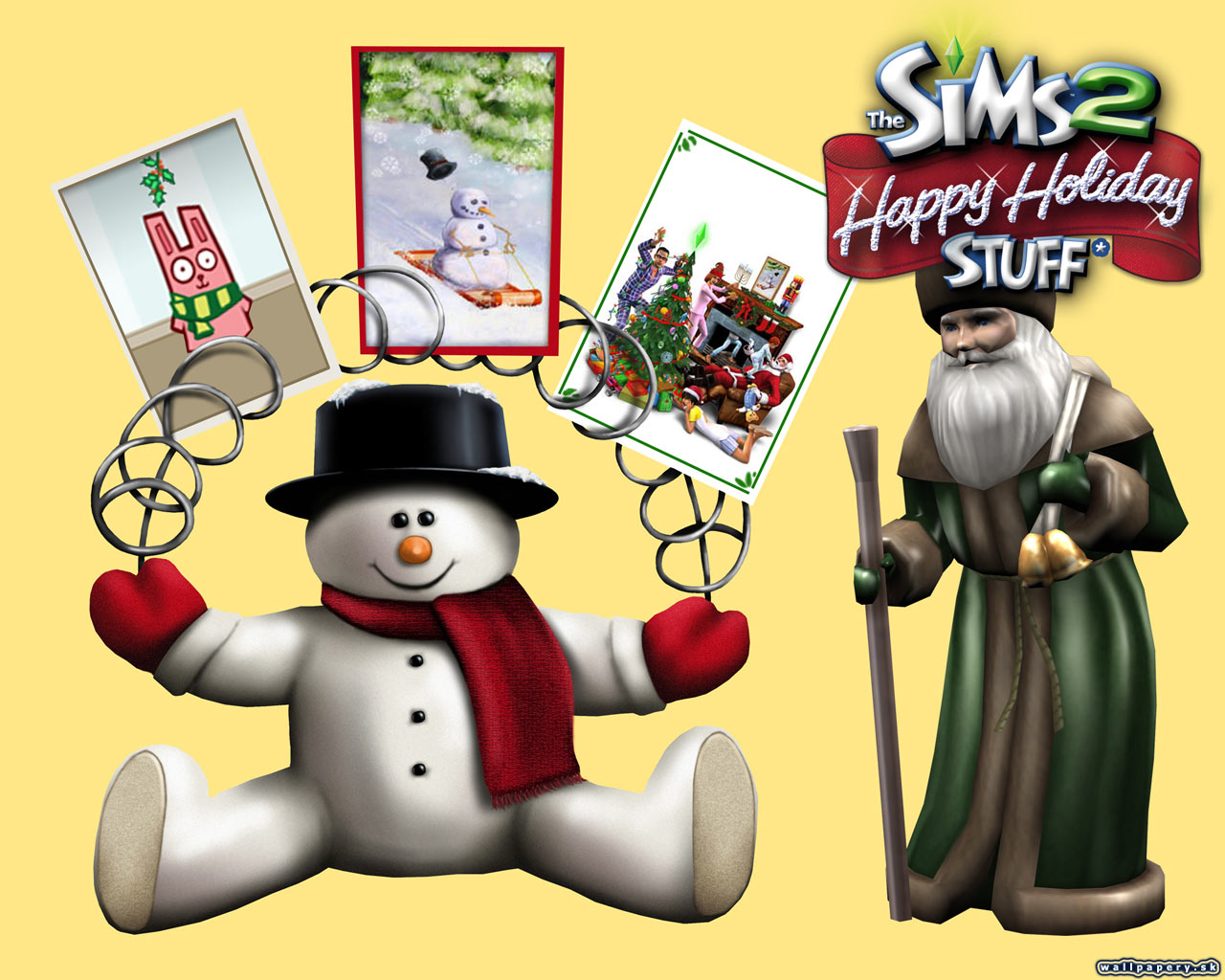 The Sims 2: Happy Holiday Stuff - wallpaper 6