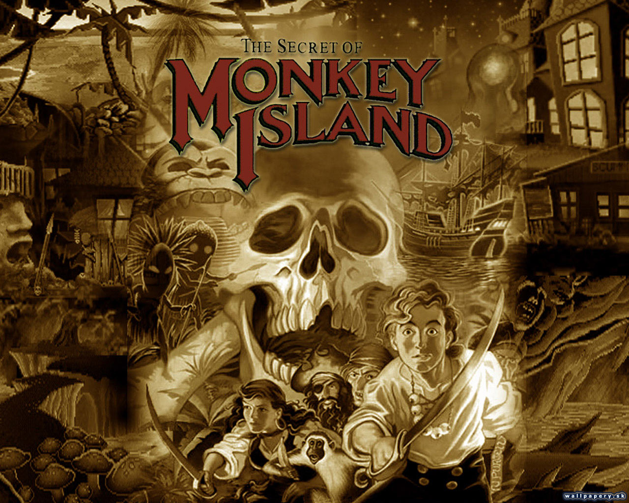 Monkey Island 1: The Secret of Monkey Island - wallpaper 1