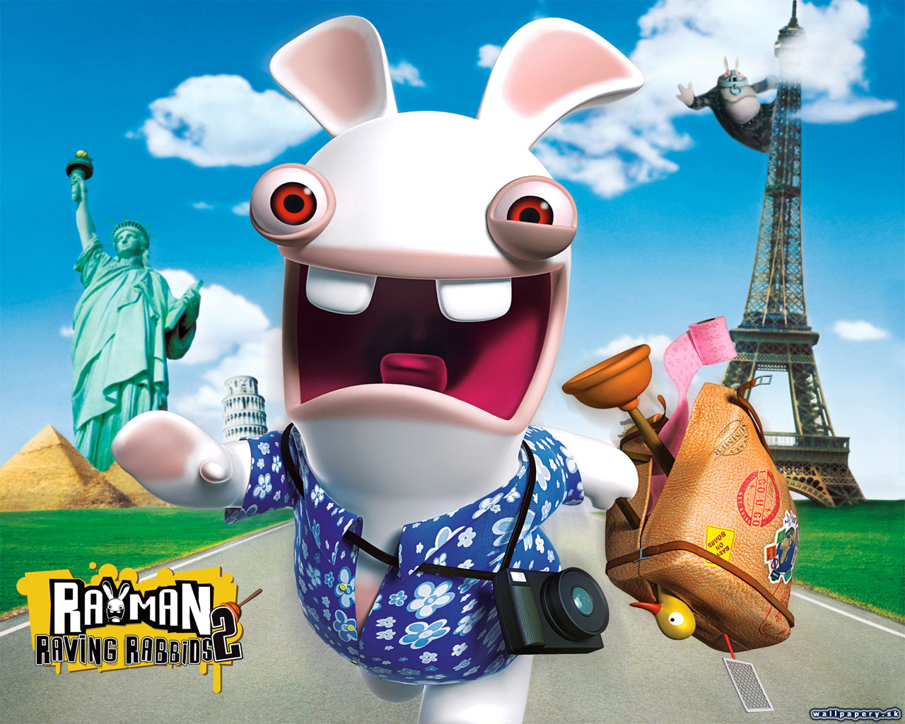 Rayman Raving Rabbids 2 - wallpaper 1